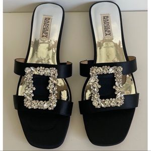 Badgely Mischka Josette Slide Sandals